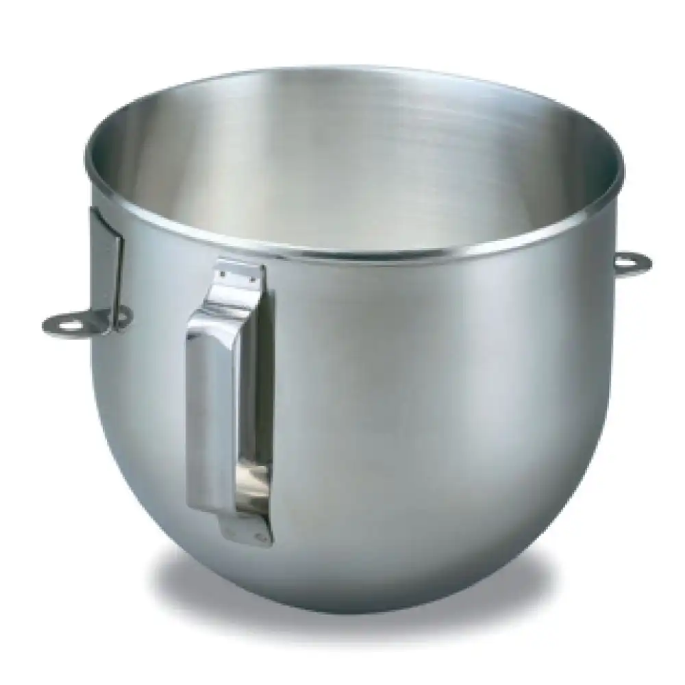 KitchenAid 5-Quart Polished Stainless Steel Bowl w/Handle | Fits 4.5-Quart & 5-Quart KitchenAid Bowl-Lift Stand Mixers