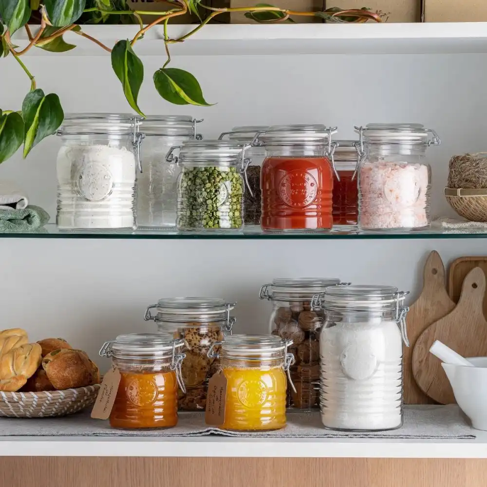 Alternative view of Bormioli Rocco Officina 1825 Swing Top Jar | 11.75oz