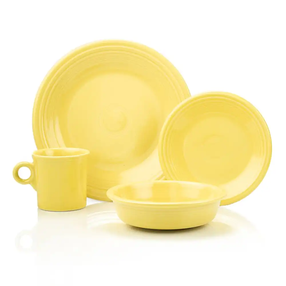 Fiesta® 4-Piece Classic Rim Place Setting | Sunflower