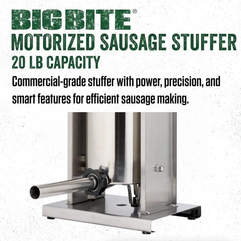 Alternative view of LEM Big Bite Motorized Sausage Stuffer | 20#
