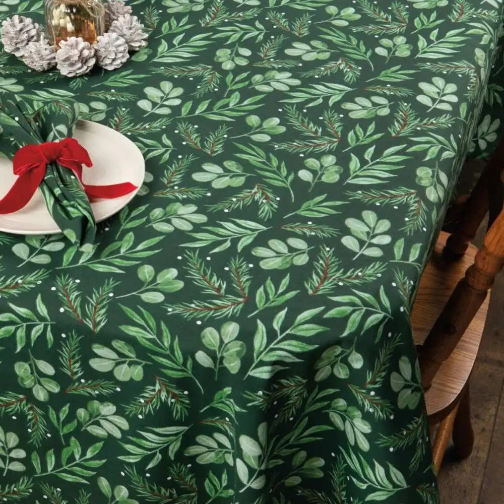 Alternative view of Now Designs by Danica 60" x 84" Tablecloth | Cedar & Citrus