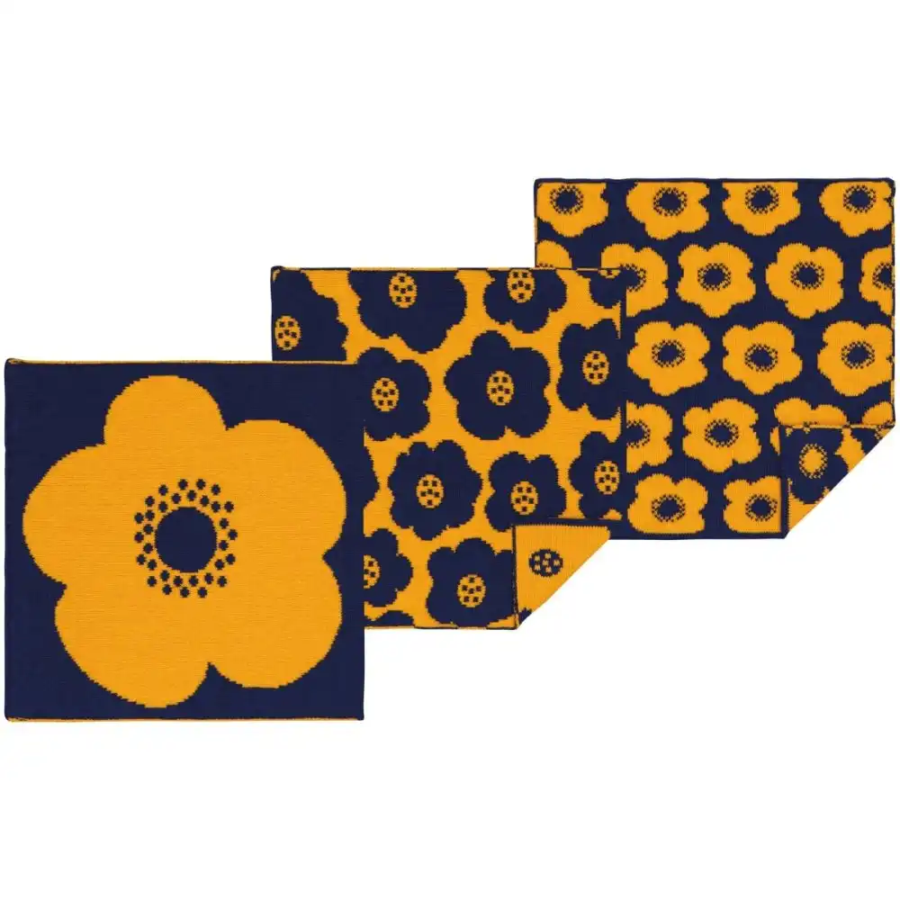Danica Jubilee Knit Dishcloths (Set of 3) | Poppy