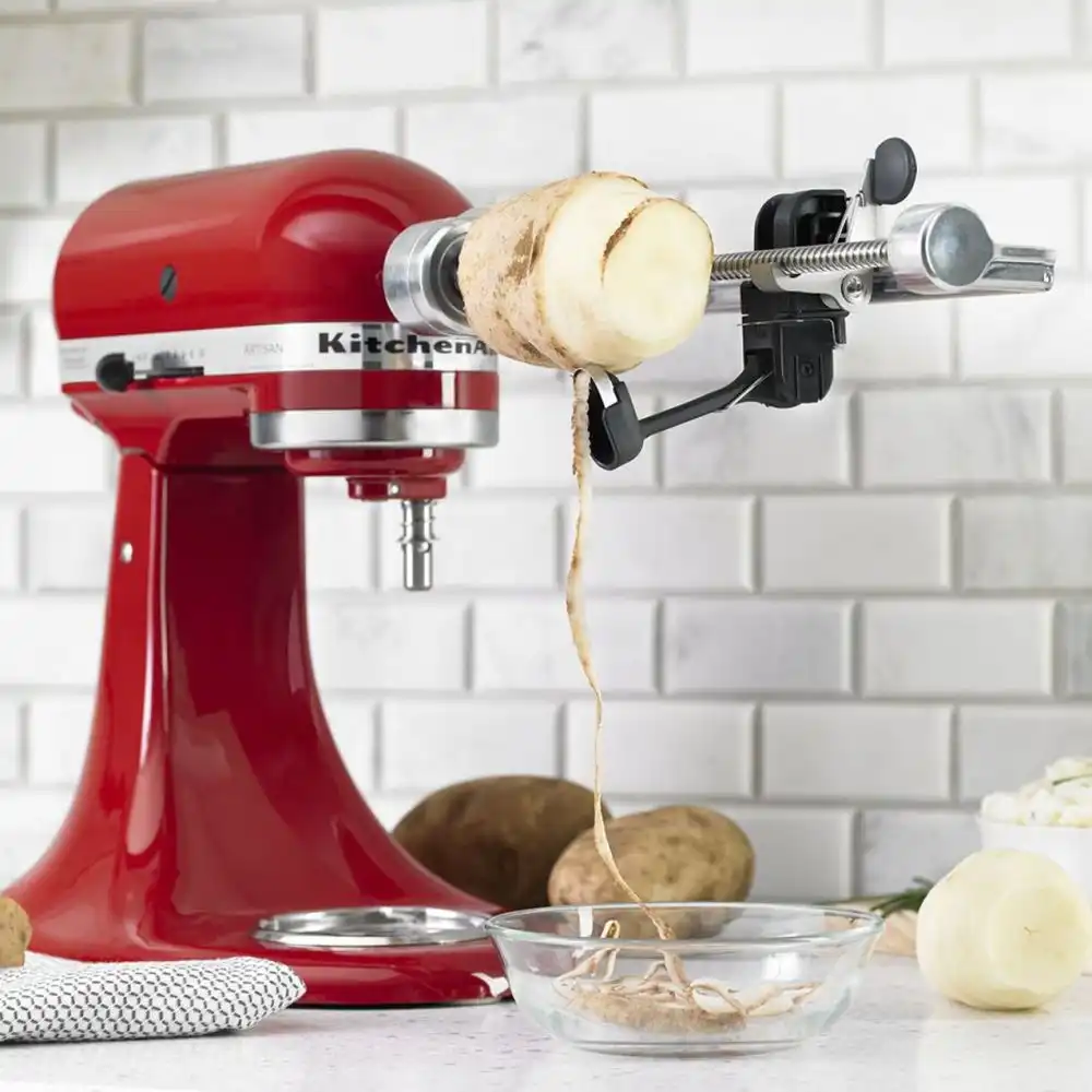 KitchenAid Spiralizer Plus Attachment with Peel, Core & Slice | Fits all KitchenAid Stand Mixers