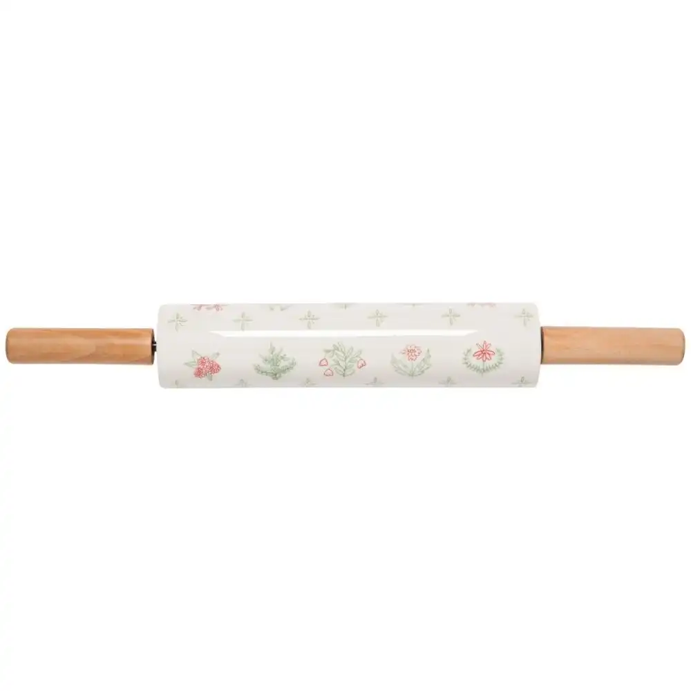 Alternative view of Danica Heirloom Camellia 18.5" Rolling Pin