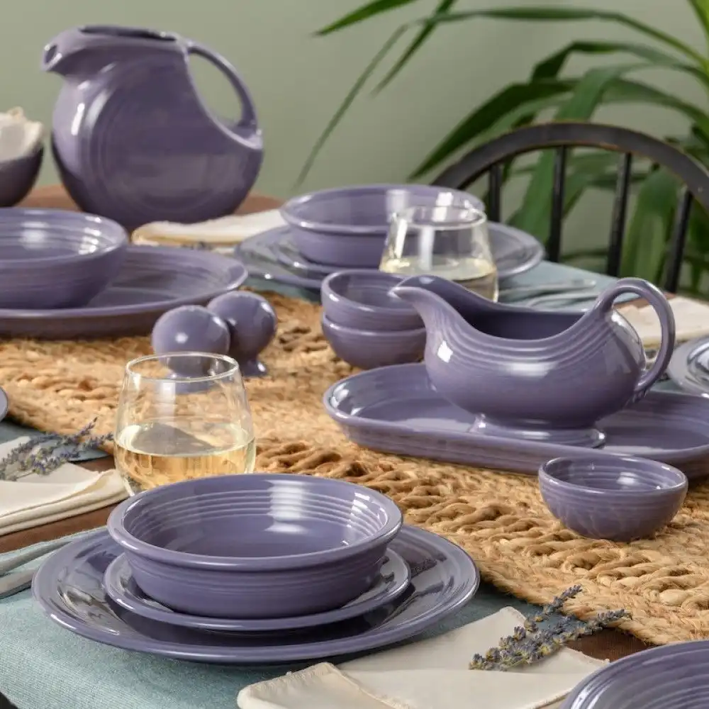 Alternative view of Fiesta® 12" Oblong Serving Platter | Lavender