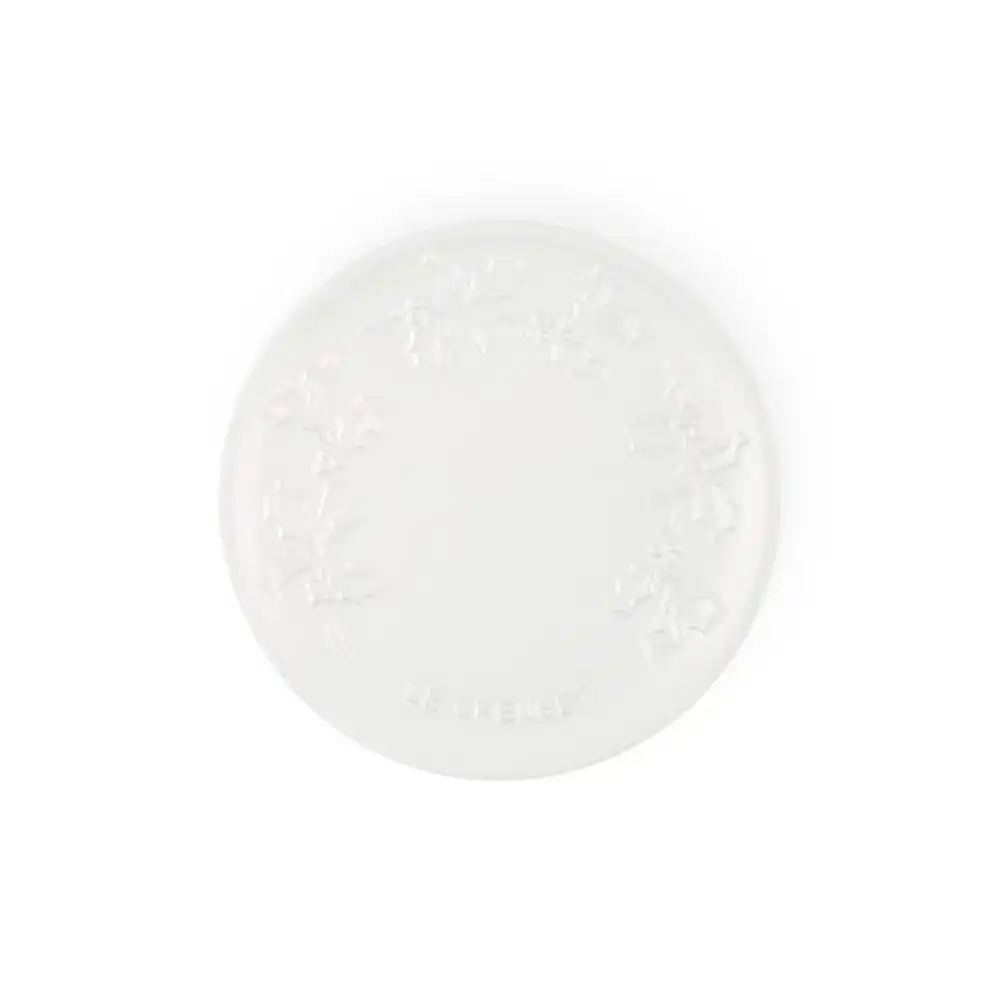 Le Creuset Holly Collection 7" Plate | White