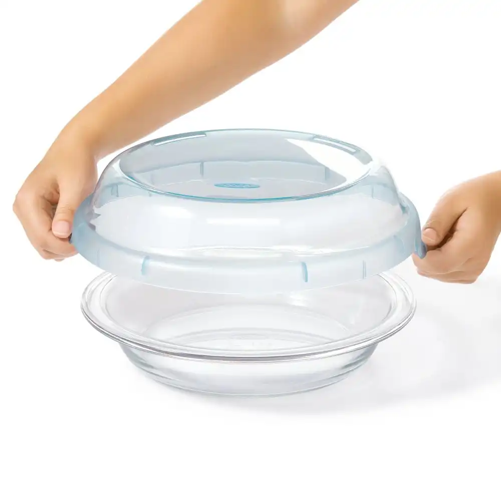 Alternative view of OXO Good Grips Glass Pie Plate with Lid