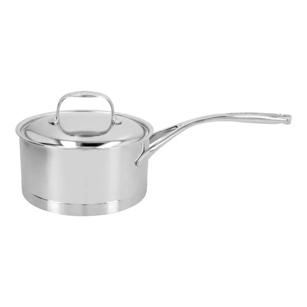 Demeyere Cookware Atlantis Induction Saucepan w/Lid - 2.3 Quart