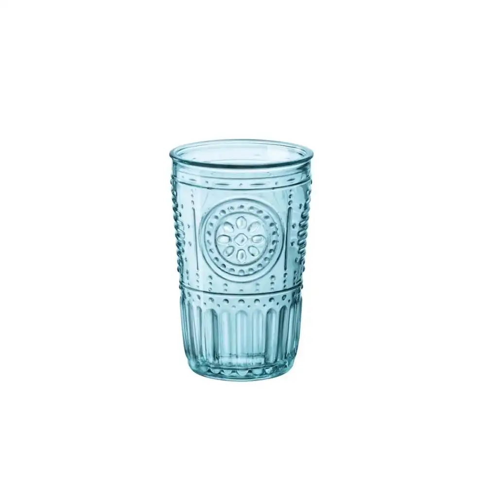 Bormioli Rocco Romantic 11.5oz Tumblers (Gift Box of 4) | Light Blue