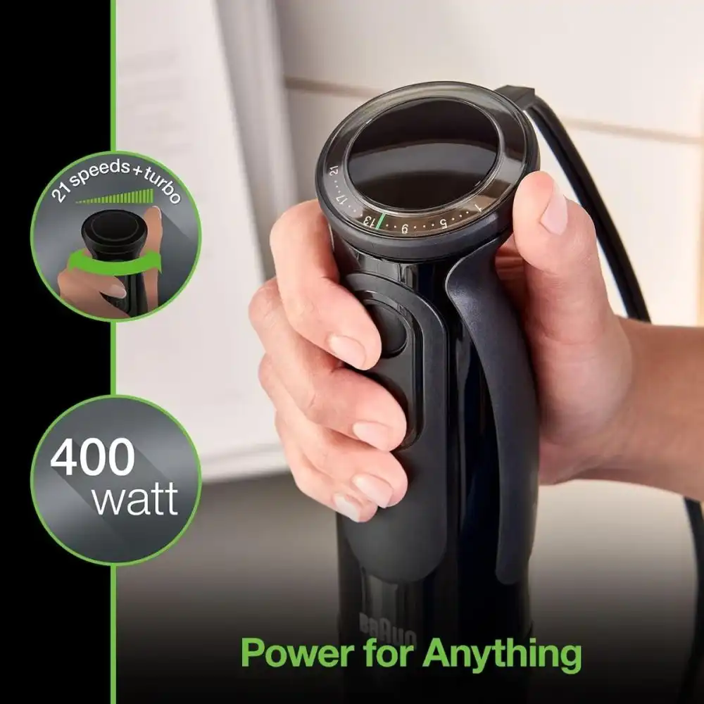Alternative view of Braun Multiquick 5 Vario Immersion Blender | Black