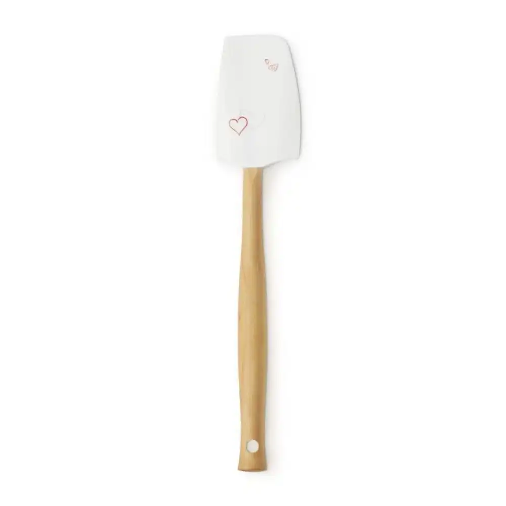 Alternative view of Le Creuset Mon Coeur Collection Craft Medium Silicone Spatula | White