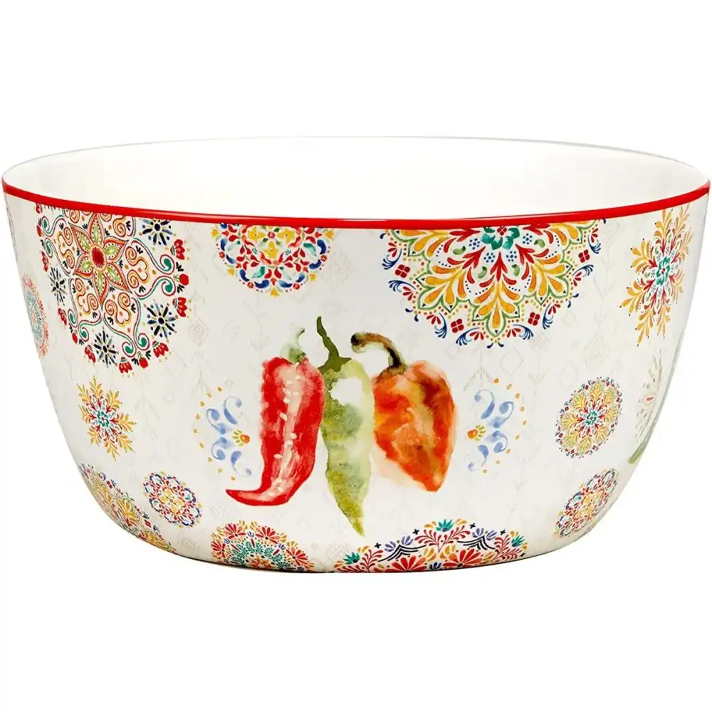Certified International 11" x 5.5" Deep Bowl | Sweet & Spicey