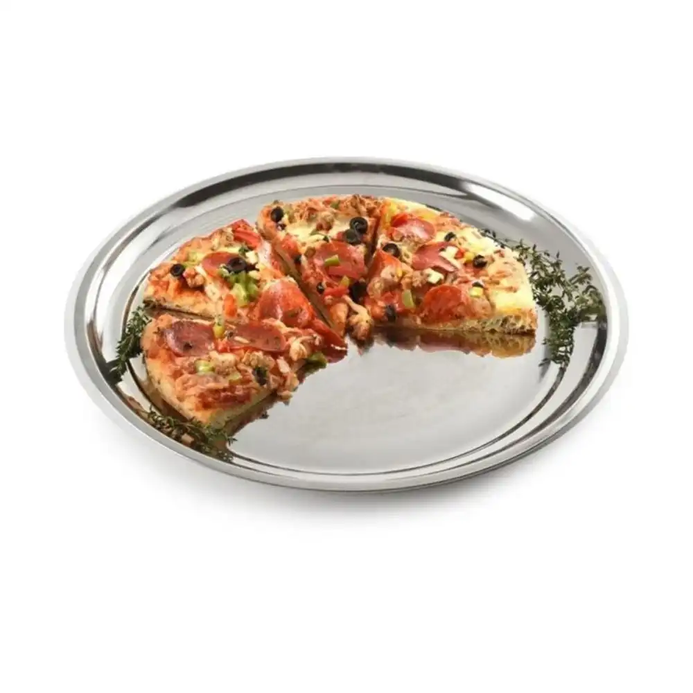 Alternative view of Norpro 13.5 Inch Pizza Pan - Stainless Steel