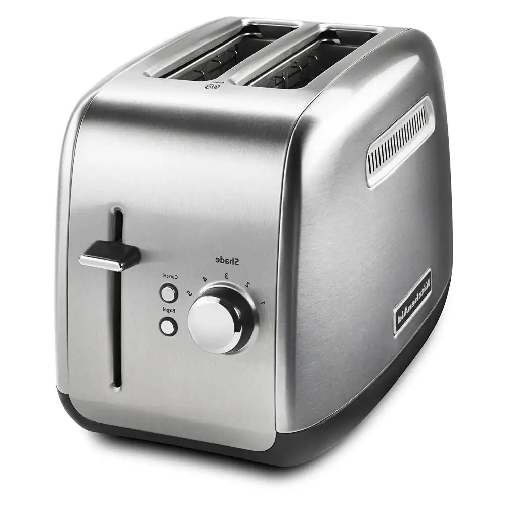 KitchenAid 2-Slice Toaster with Manual Lift Lever | Brushed Stainless Steel