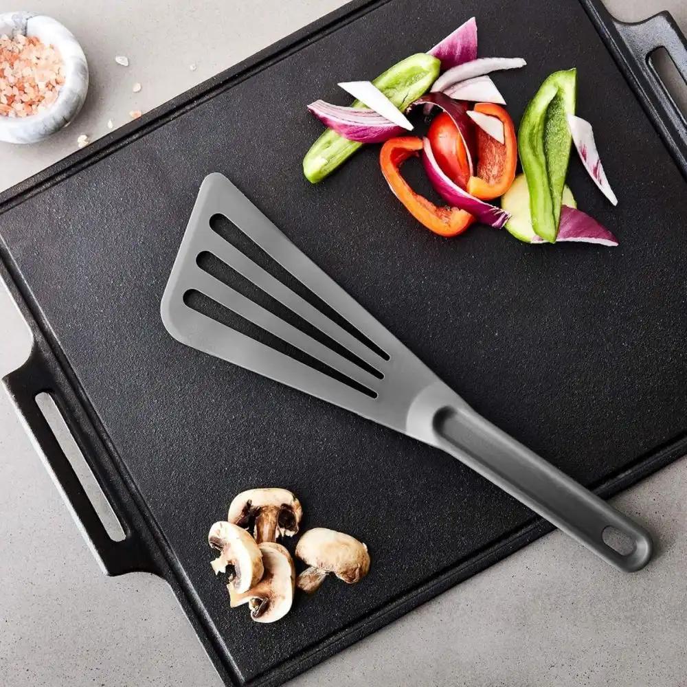 Alternative view of Mercer Culinary Hell's Tools High-Heat 12" Slotted Spatula | Gray