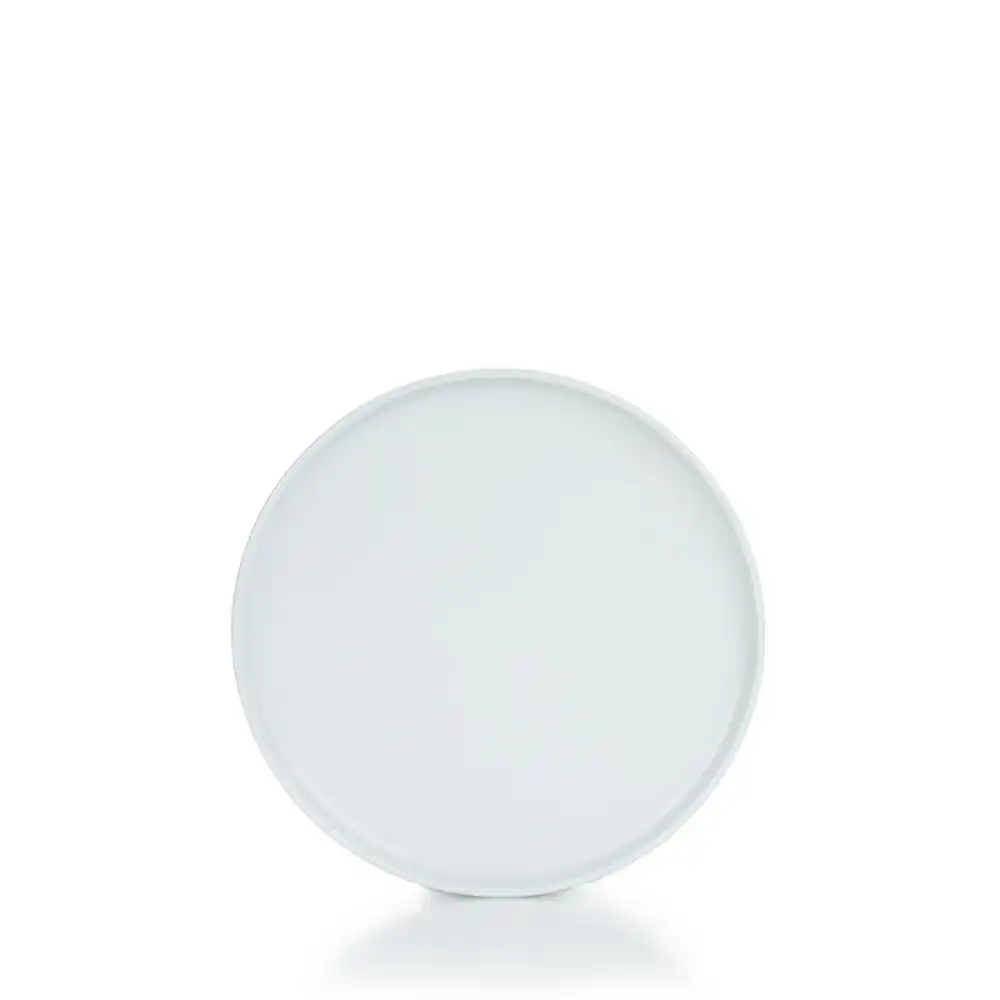 Alternative view of Everything Kitchens Modern Flat 8" Lunch Plates (Set of 4) | Stone Gray