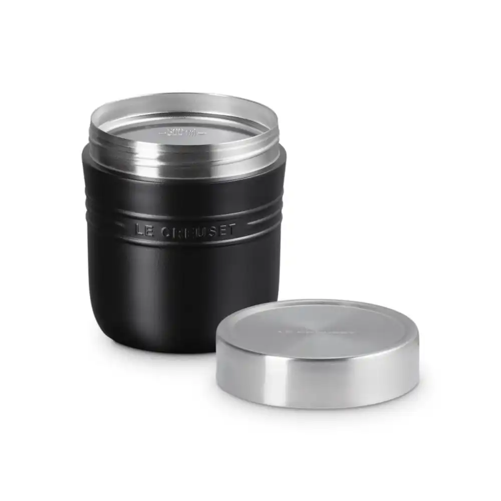 Alternative view of Le Creuset On The Go 16oz Stainless Steel Food Jar | Licorice
