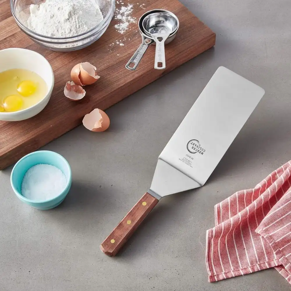 Alternative view of Mercer Culinary Praxis 8" x 4" Heavy Duty Turner (Rosewood)