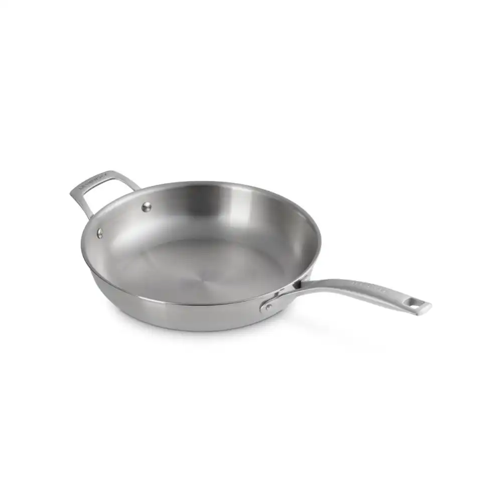 Le Creuset Essential Stainless Steel 11" Shallow Round Fry Pan