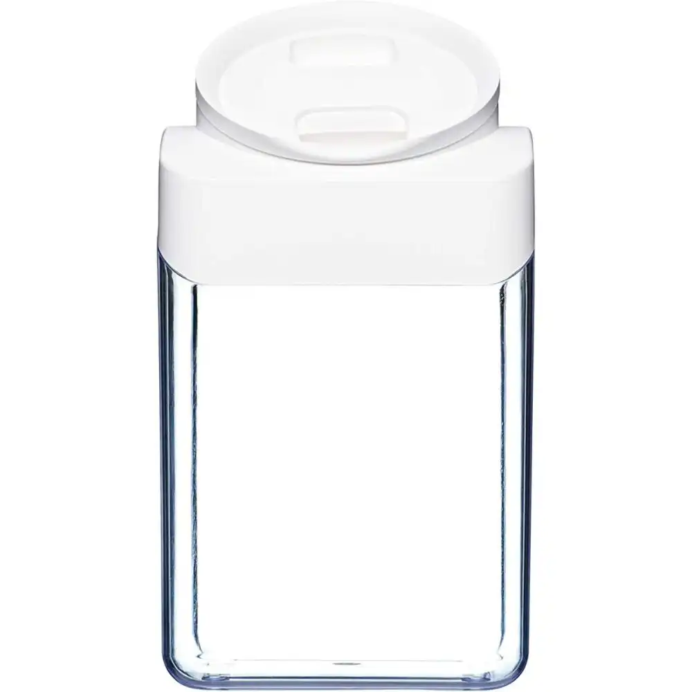 Click Clack 4.4-Quart Store-All  Canister | White