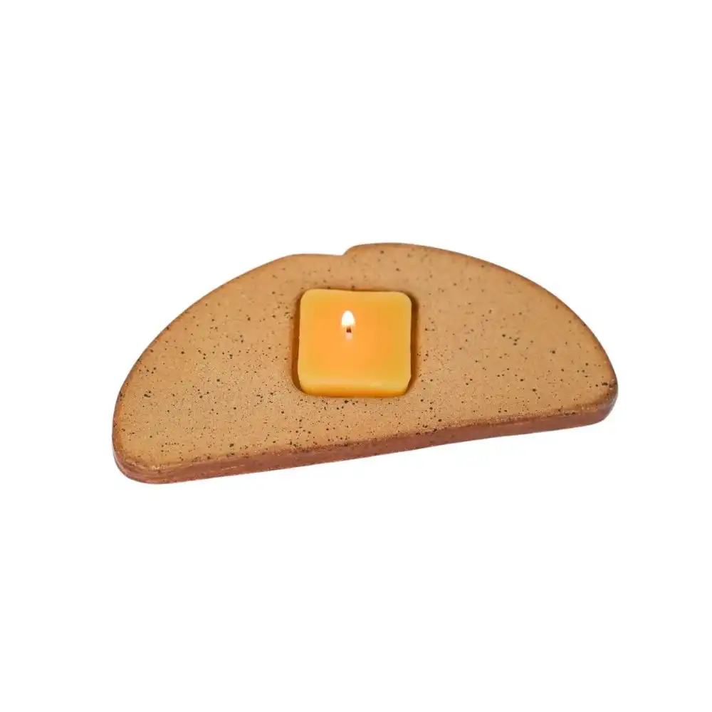 Collin Garrity Ceramic Sourdough Toast Candle Holder