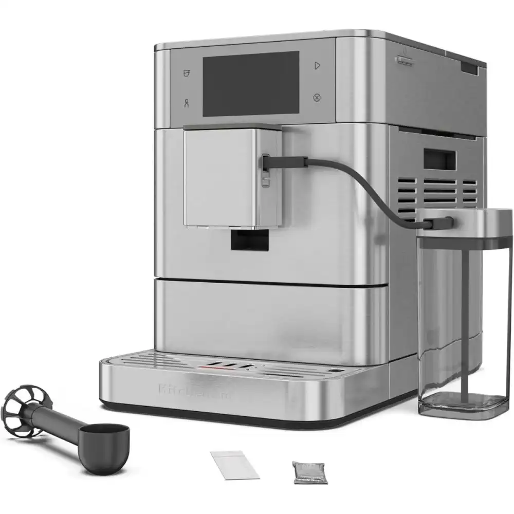 Alternative view of KitchenAid Fully Automatic Espresso Machine KF8 | Stainless Steel