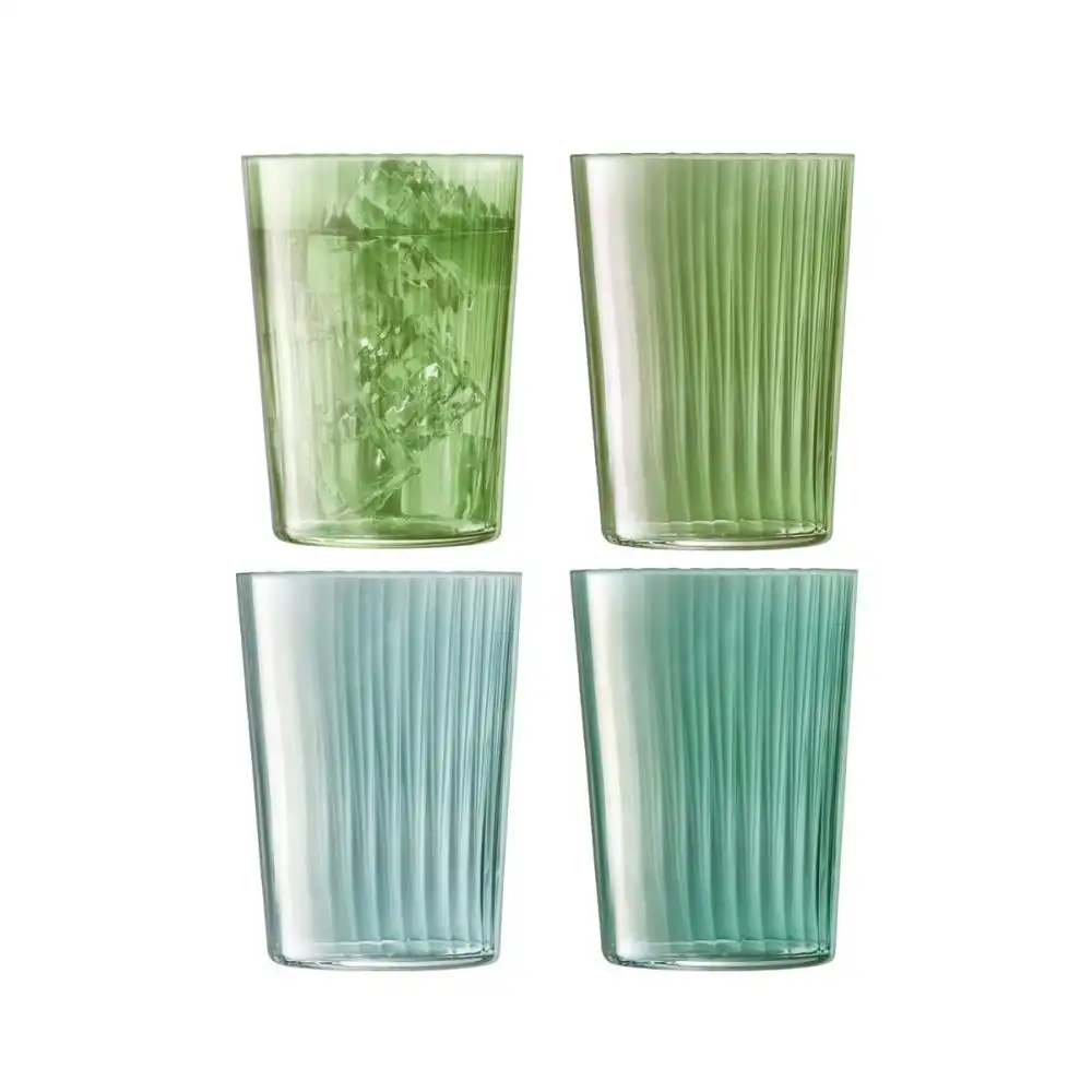 LSA Gems 19 oz Assorted Tumbler (Set of 4) | Assorted Jade