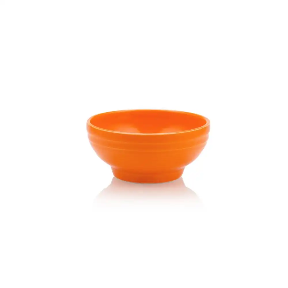 Fiesta® 14oz Small Footed Bowl | Tangerine