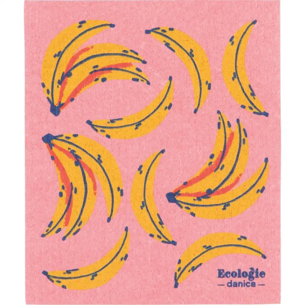 Ecologie by Danica Swedish Sponge Dish Cloth | Bananas