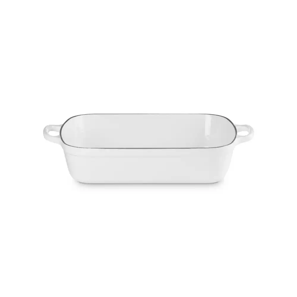 Le Creuset Signature 5.25 Qt. Rectangular Roaster | White