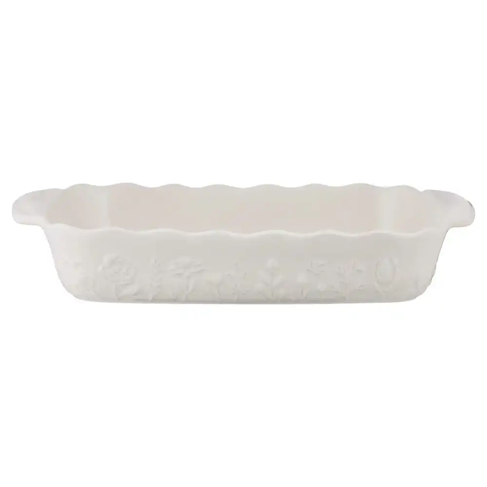 Mason Cash In the Meadow 13" x 9" Large Rectangular Baker | Cream