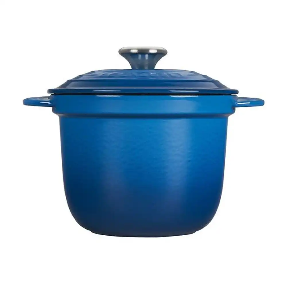 Alternative view of Le Creuset Cast Iron Rice Pot | Marseille Blue
