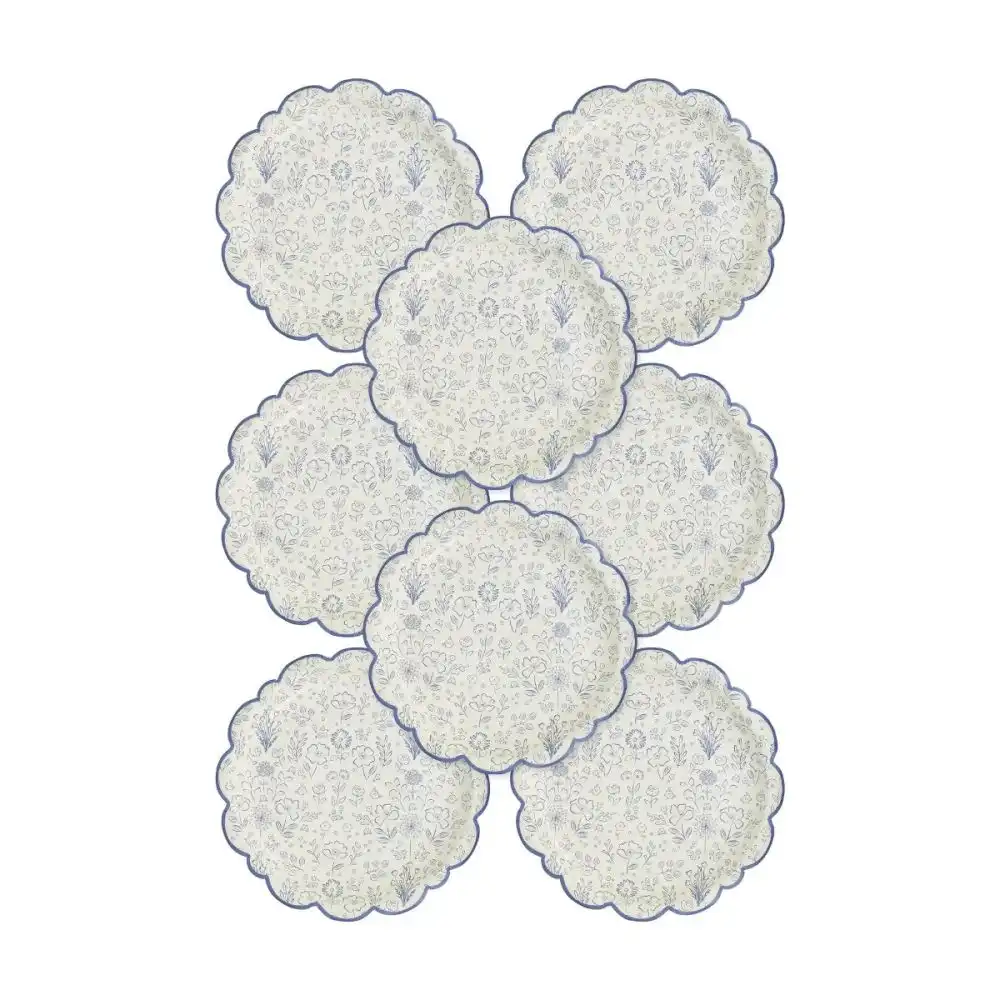 My Mind's Eye 8-Piece 10" Paper Plates | Pembroke Floral