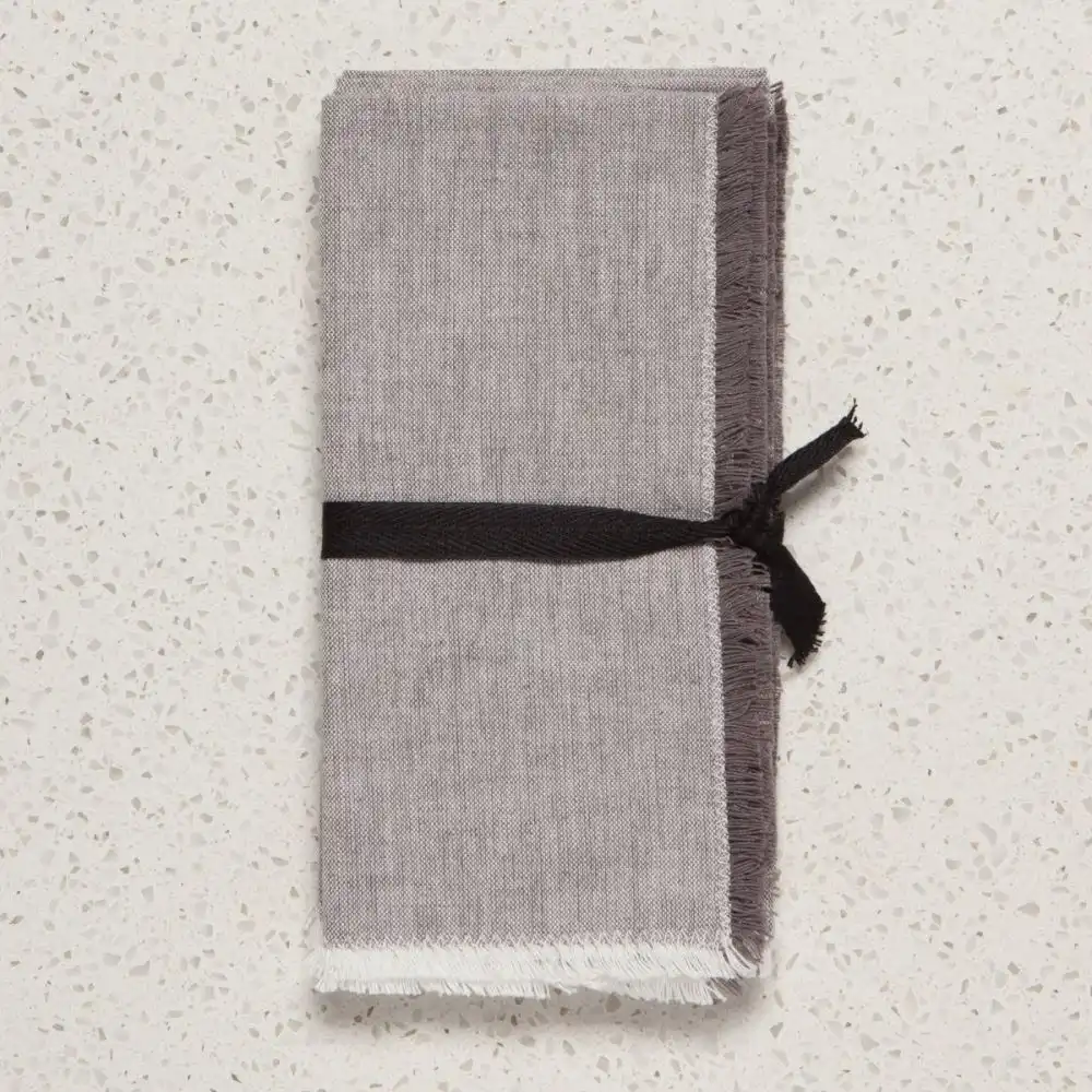Alternative view of Danica Heirloom 18" Chambray Napkins (Set of 4) | Shadow