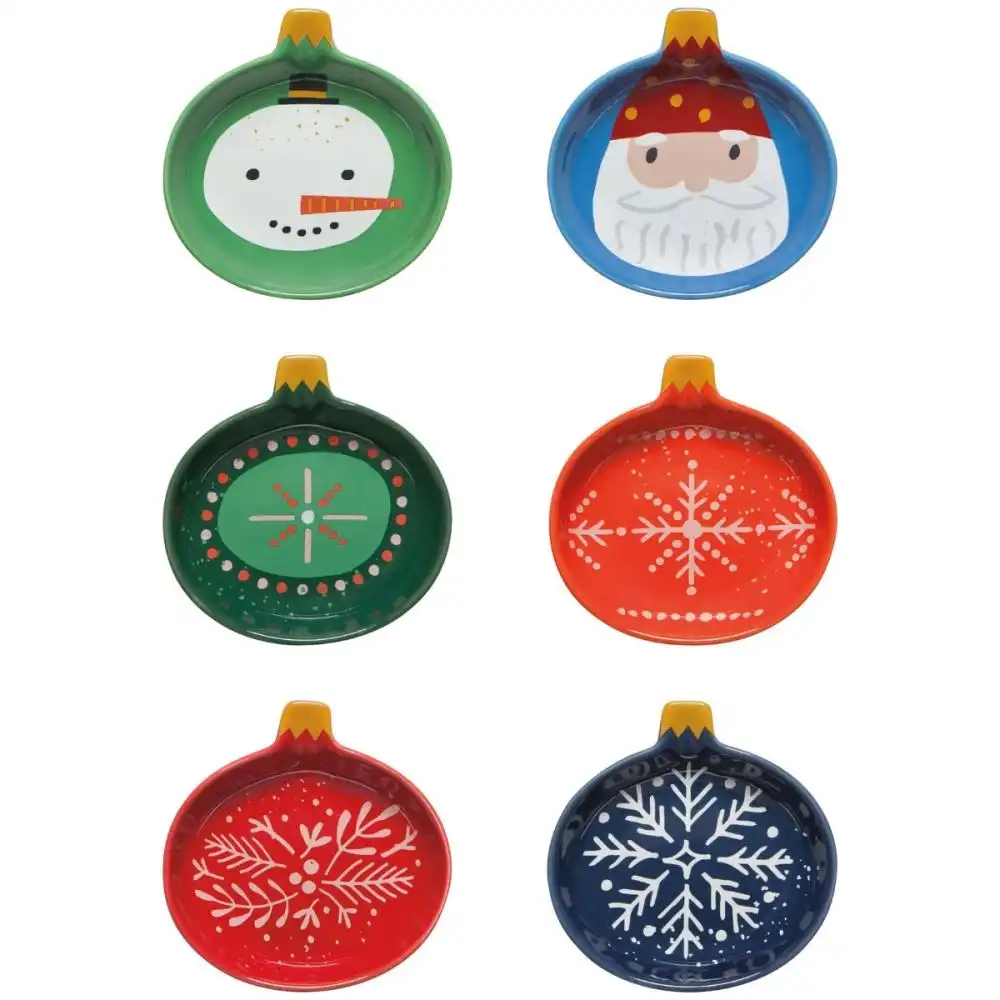 Danica Jubilee Set of 6 Pinch Bowls | Christmas Charms