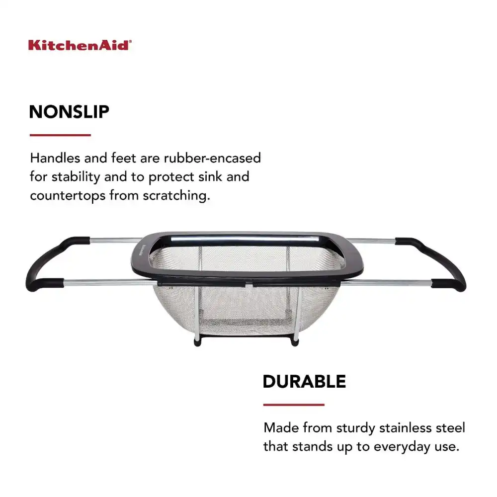 Alternative view of KitchenAid Universal Expandable Colander | Black