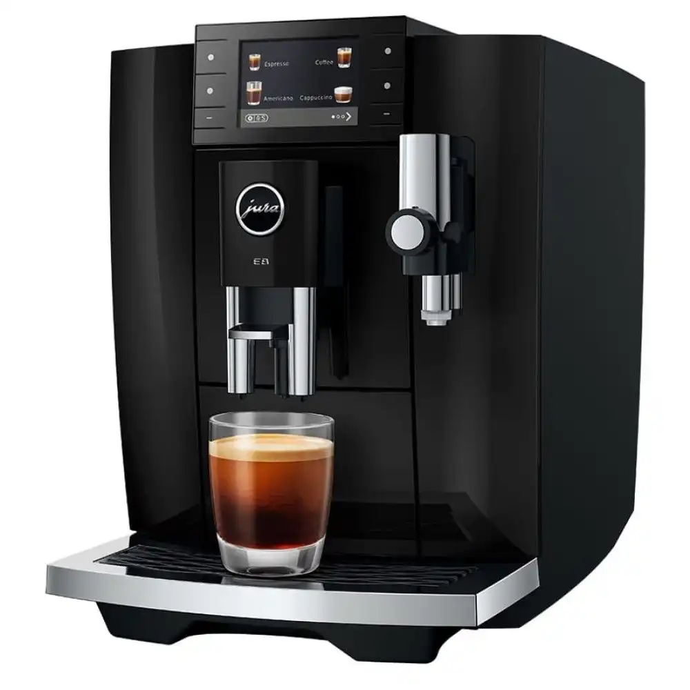 Alternative view of Jura E8 Automatic Coffee Machine | Piano Black