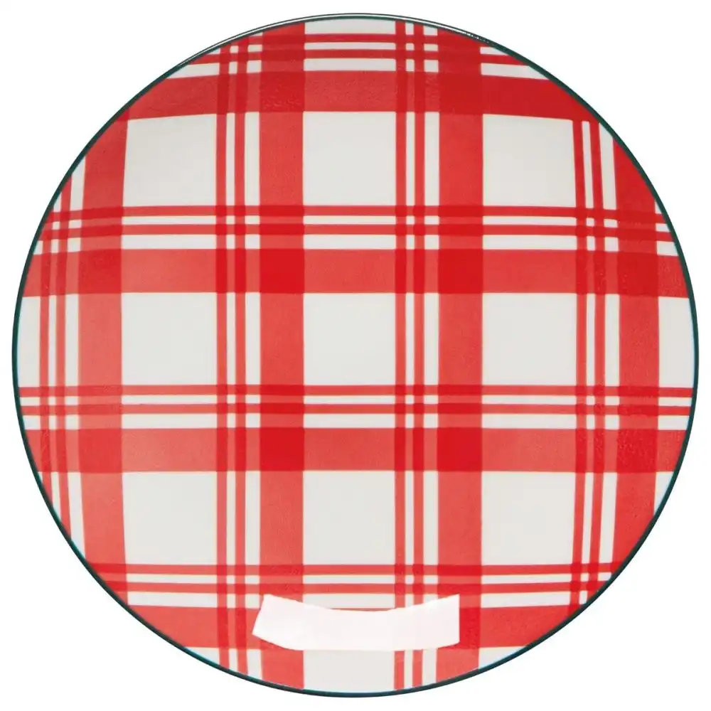 Alternative view of Now Designs by Danica Appetizer Plates (Set of 4) | Holiday Plaid