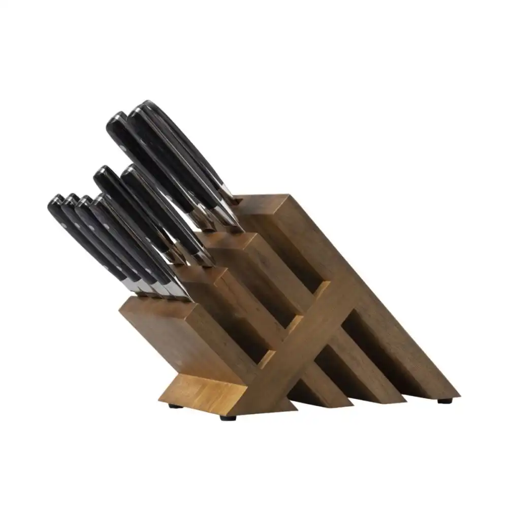 Messermeister Avanta Damascus Knife Block Set | 10-Piece