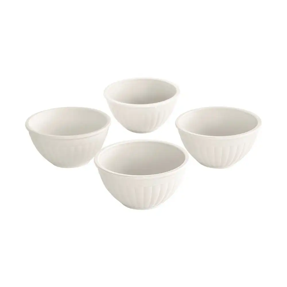 Nordic Ware 4-Piece Prep & Serve Mini Bowl Set | White