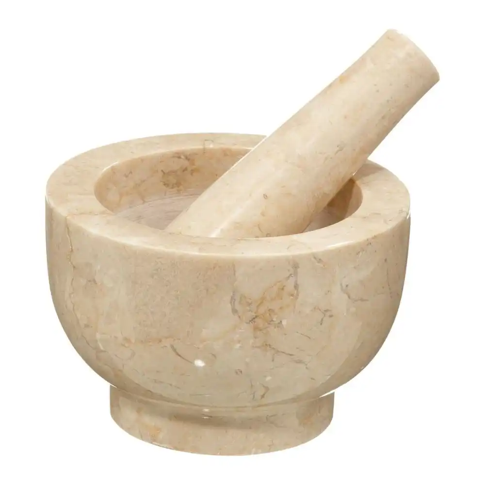 Frieling Marble 4" Mortar & Pestle | Champagne
