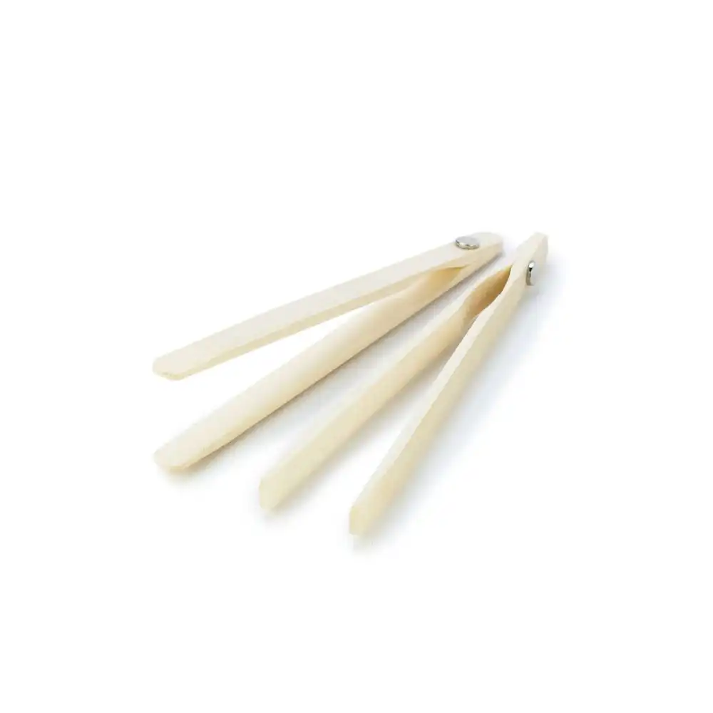 Alternative view of Norpro Bamboo Toast Tongs with Magnet | Set of 2