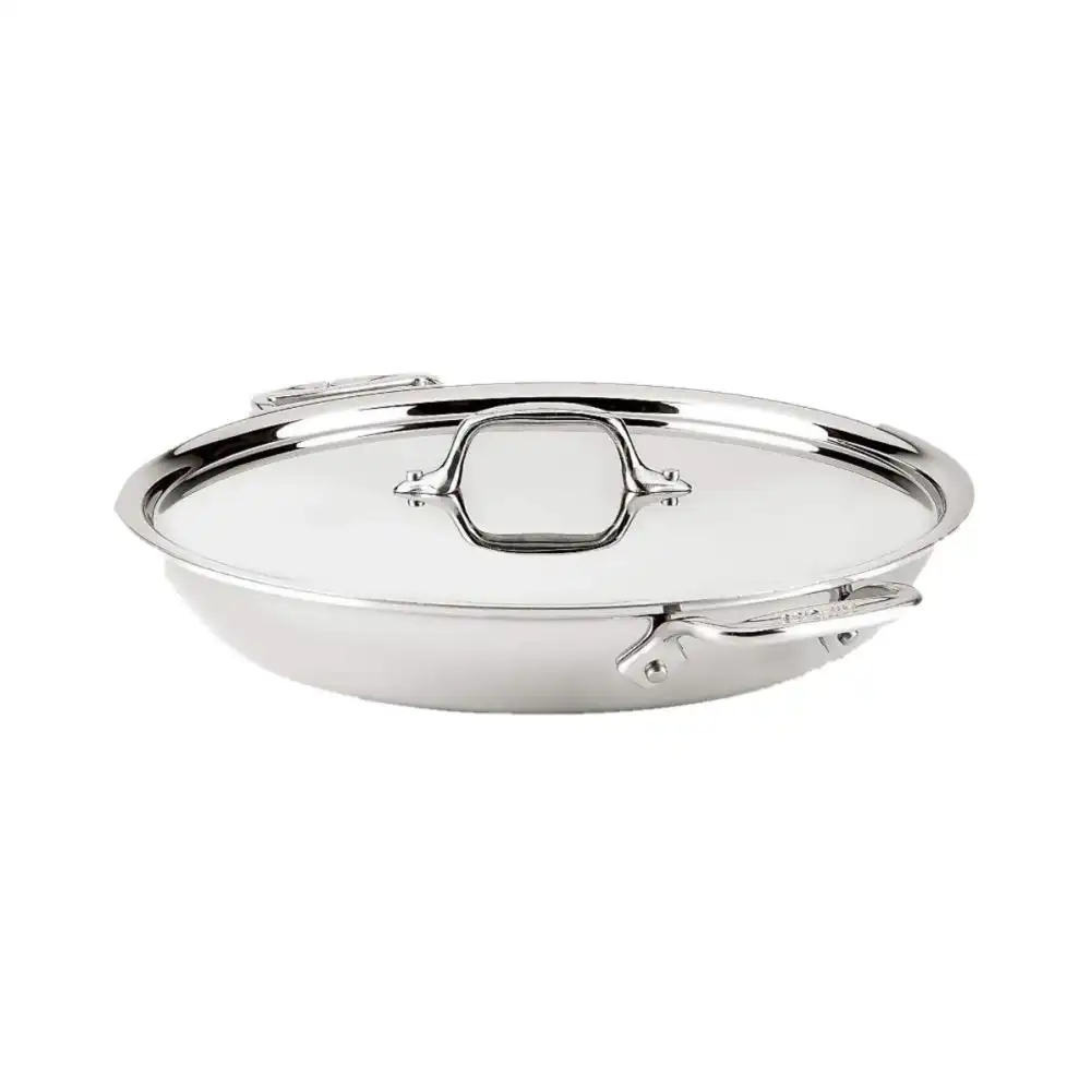 All-Clad D3 Stainless Steel 3-Quart Universal Pan with Lid