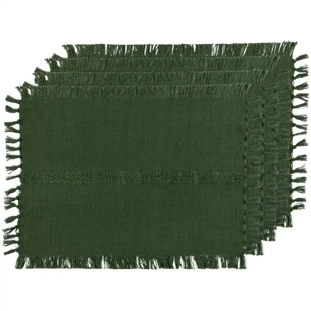Danica Heirloom Ravel Placemats (Set of 4) | Cedar