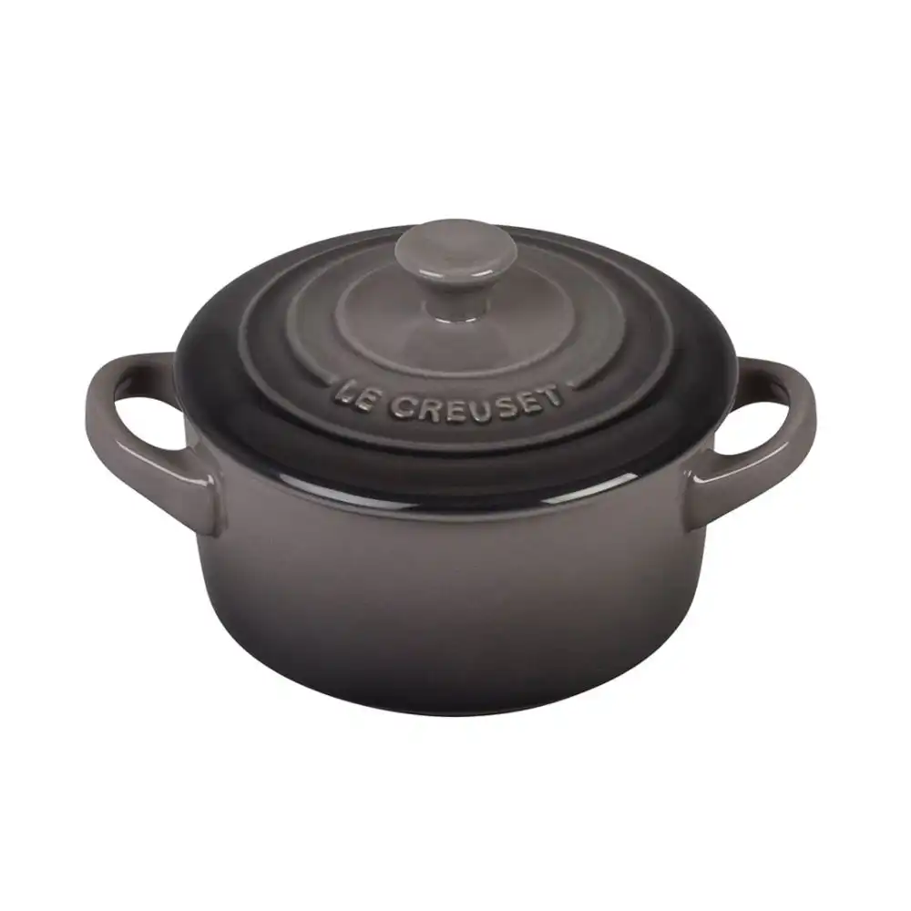 Le Creuset 8oz Round Mini Cocotte | Oyster Grey