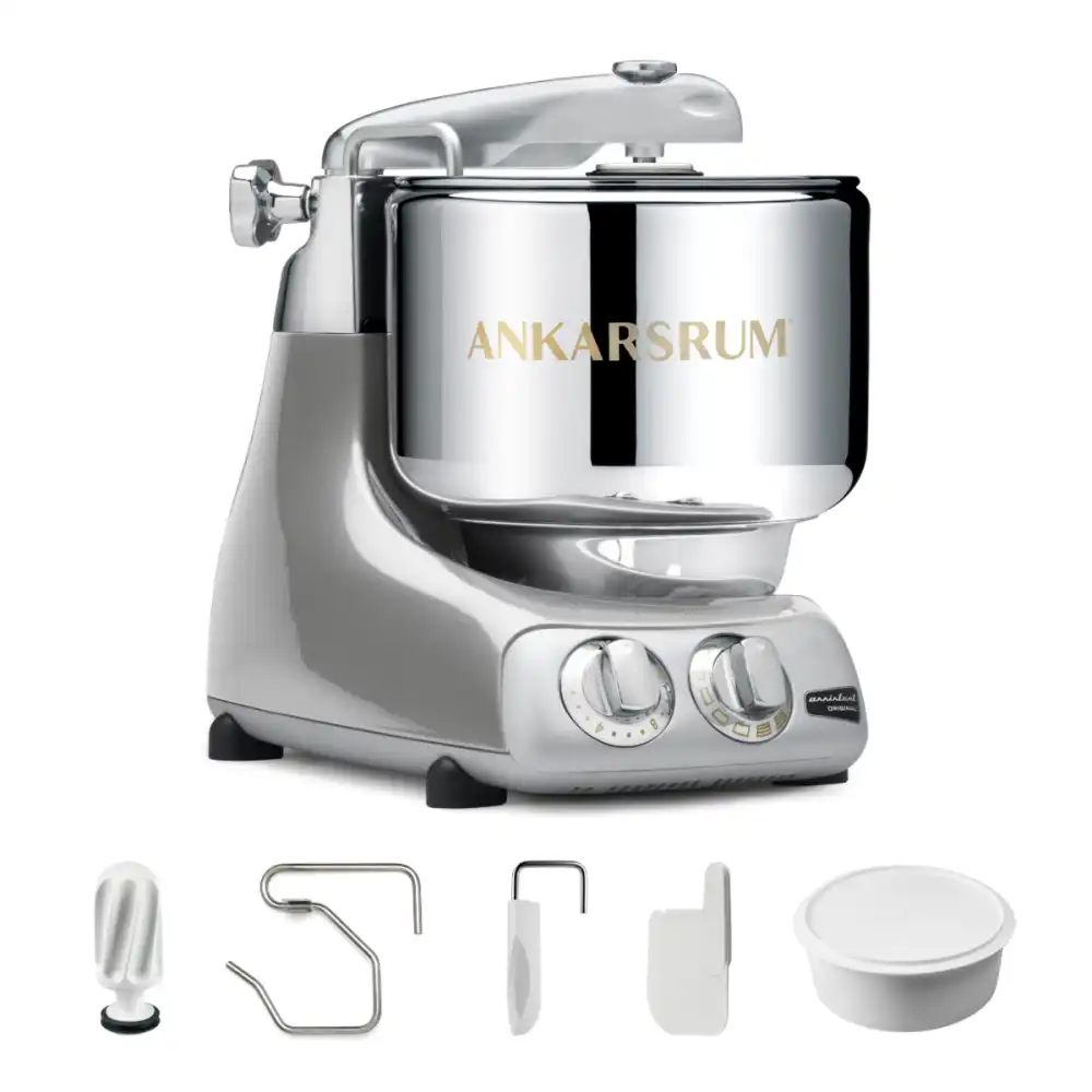 Ankarsrum Essential Package Stand Mixer | Jubilee Silver