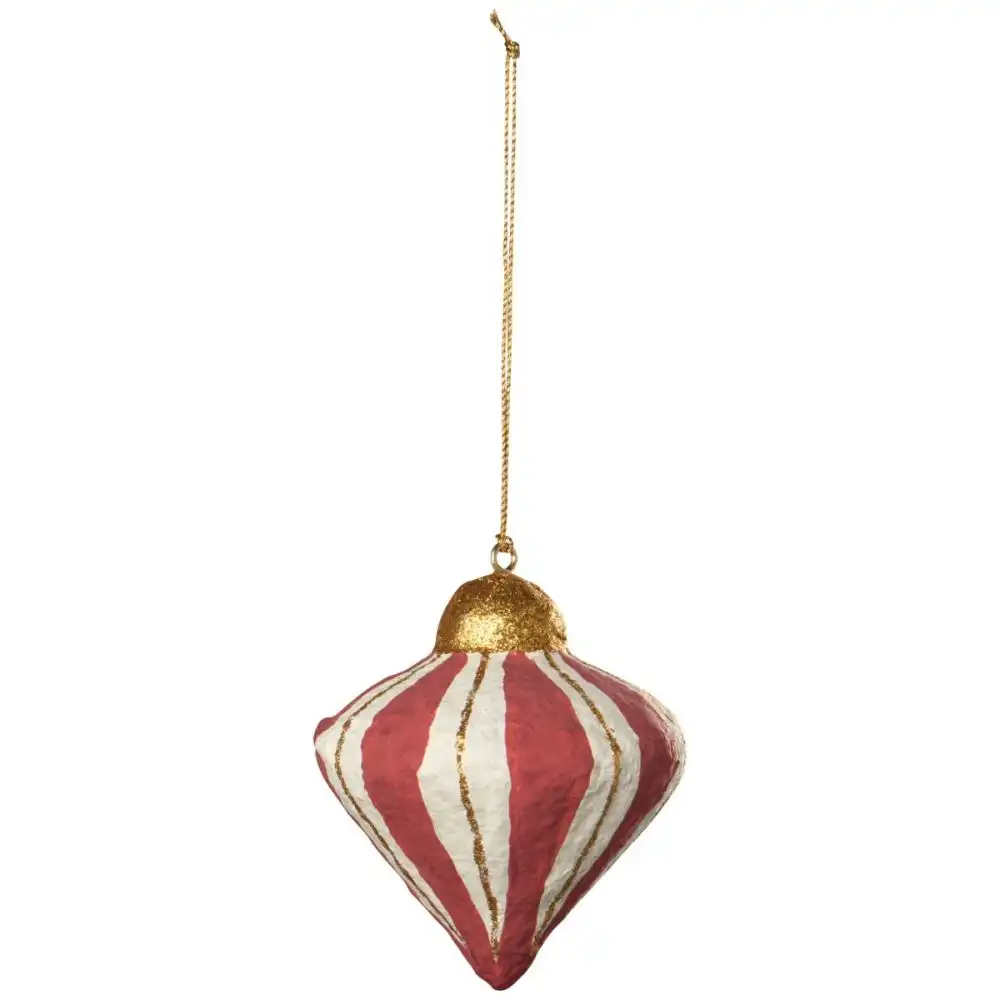 Alternative view of Danica Jubilee Christmas Luminous Jewels Mache Ornament | Assorted Styles