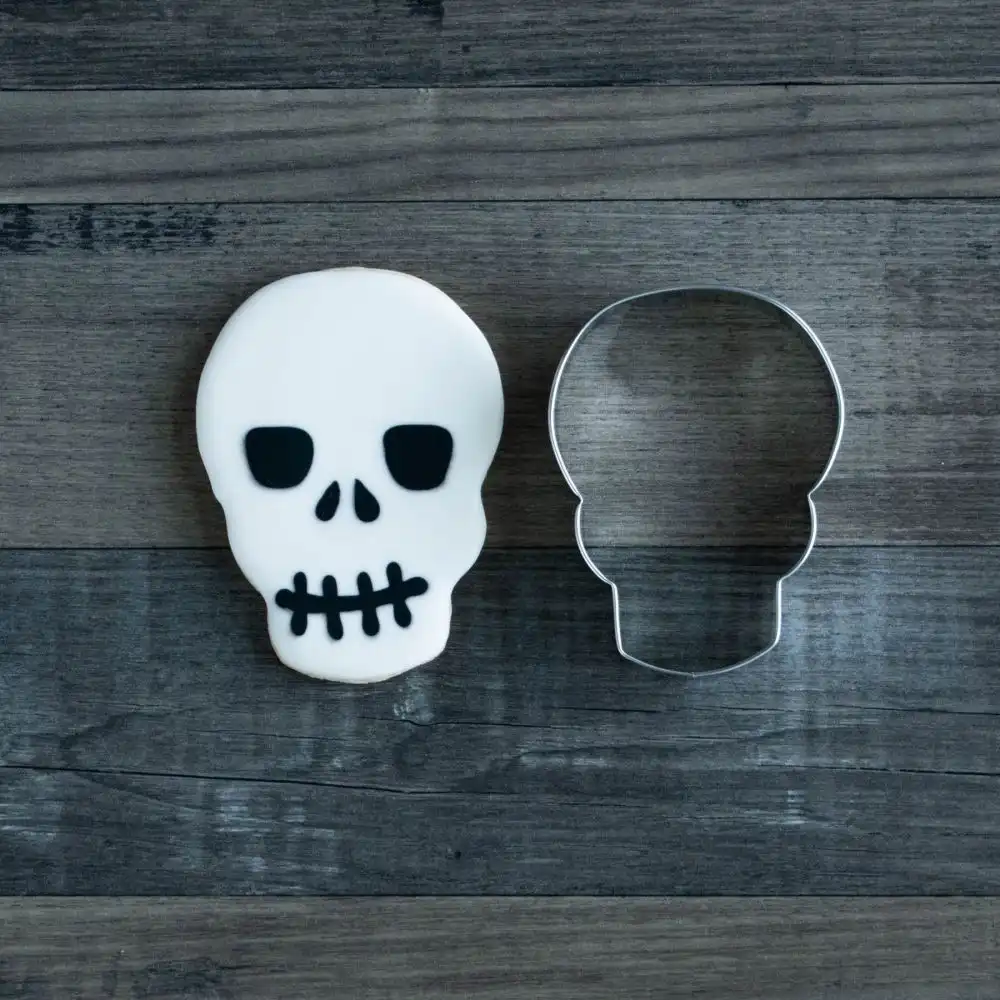 Ann Clark 3.6” Steel Skull Cookie Cutter