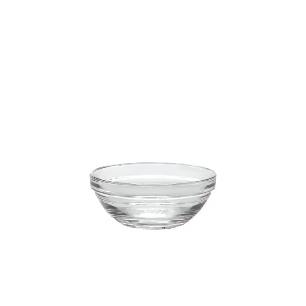 Duralex Lys Stackable 6-Ounce Clear Glass Bowls - Set of 6