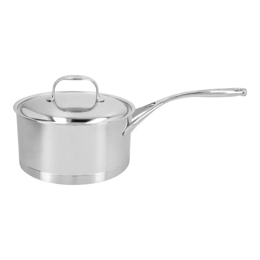 Demeyere Cookware Atlantis Induction Saucepan w/Lid - 3.2 Quart
